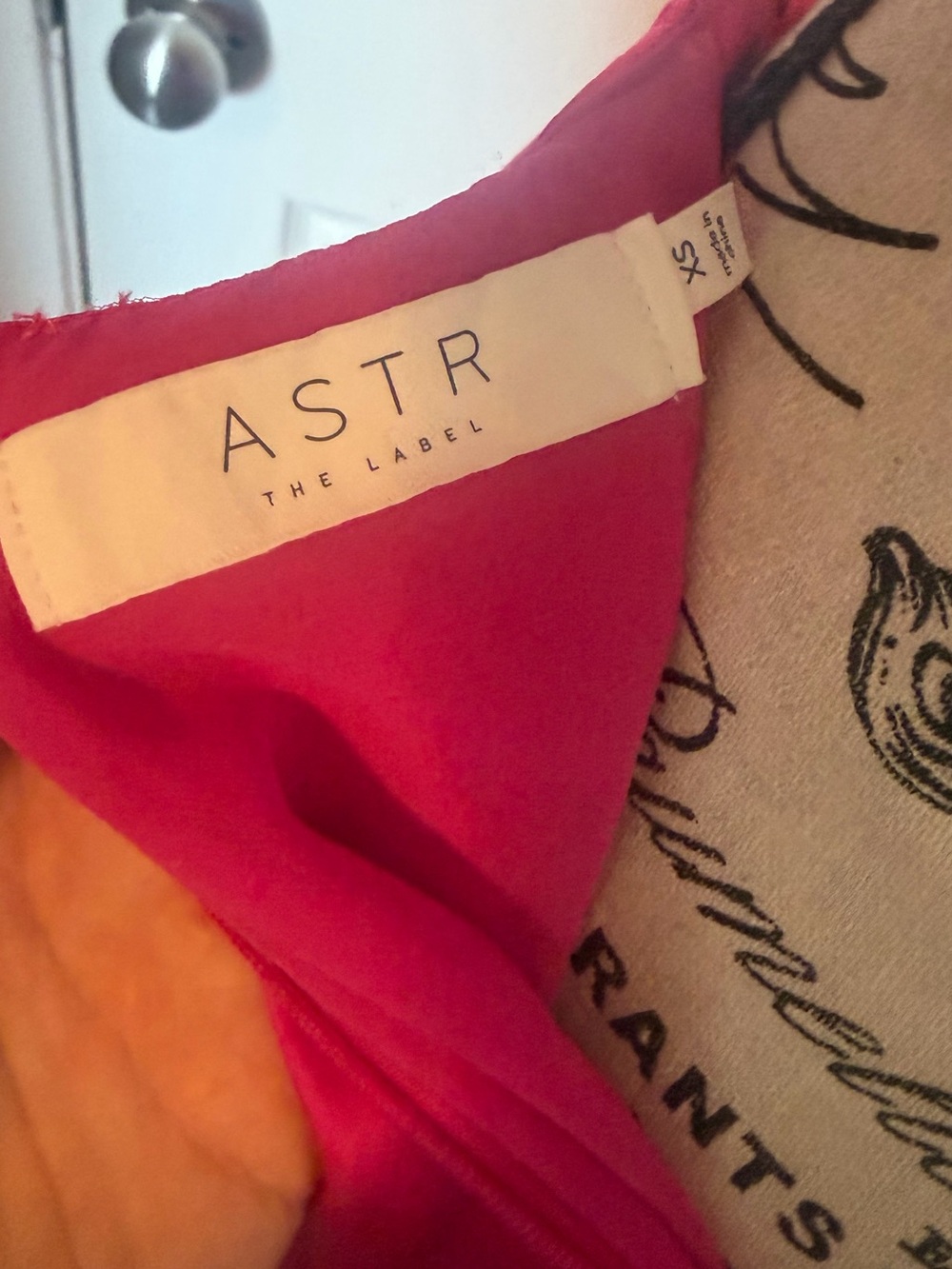 ASTR the Label Hot Pink Puff Sleeve Cutout Mini Dress - Picture 4 of 5